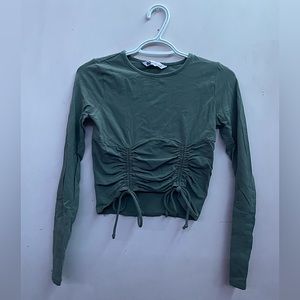 2 Cropped Long-Sleeve Shirts Bundle!